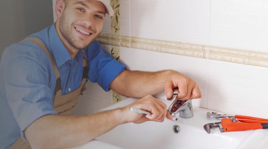Faucet cartridge replacement in Cummings, ND